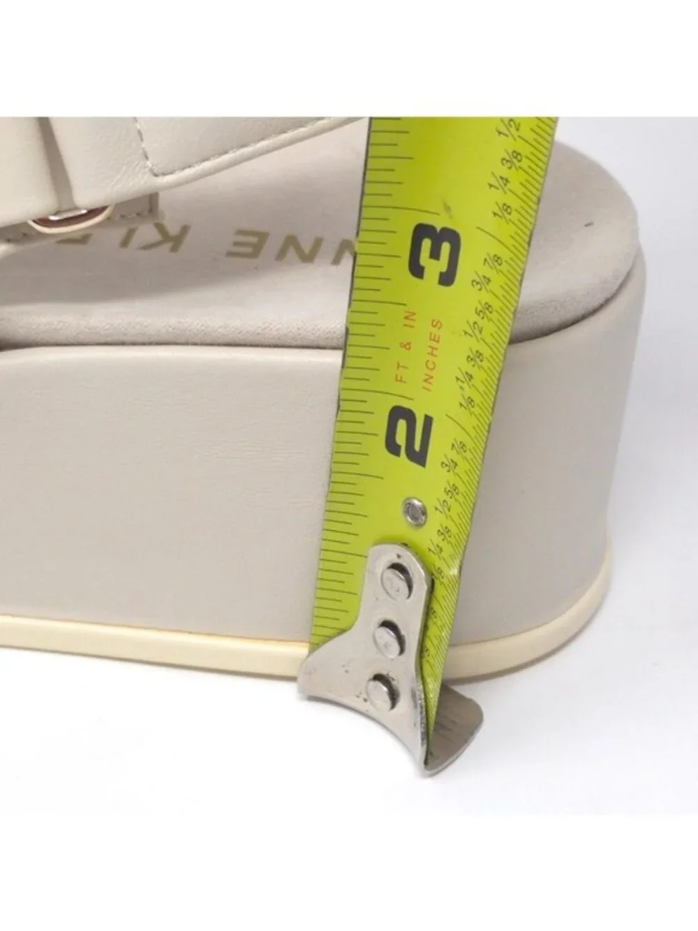 Anne Klein Akverse Off White Sandals Women’s 9M